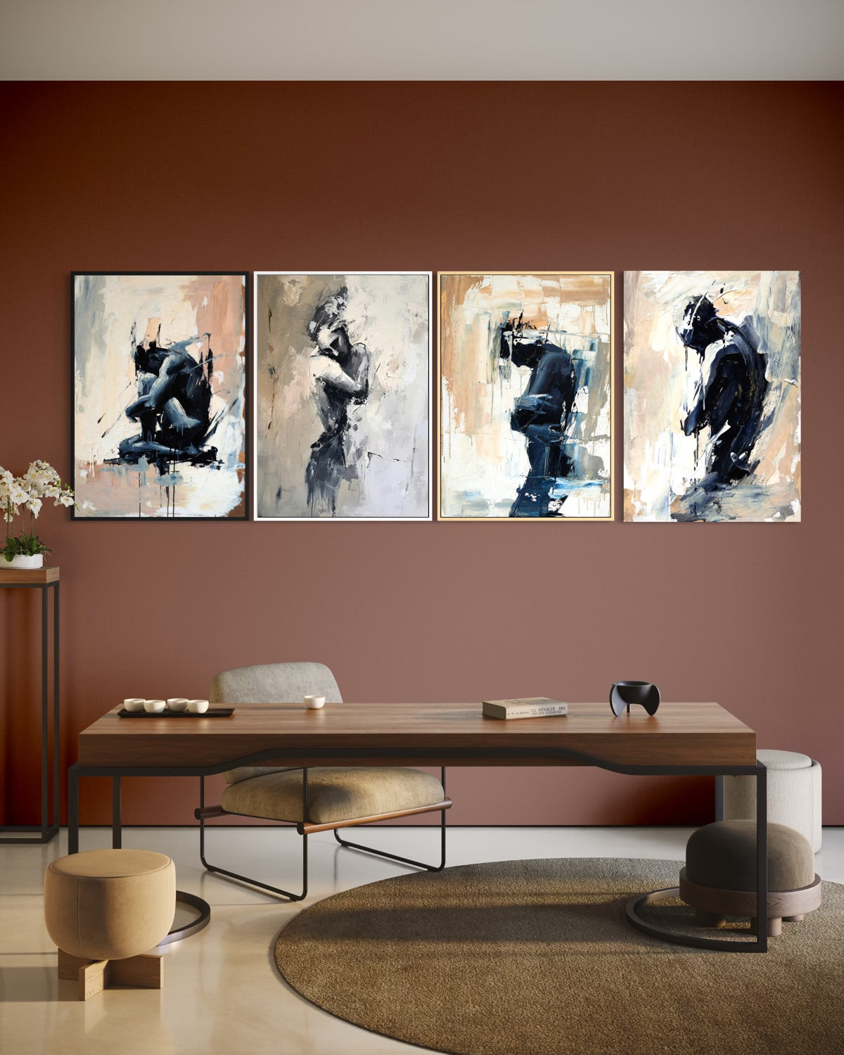 Figure in Sospeso