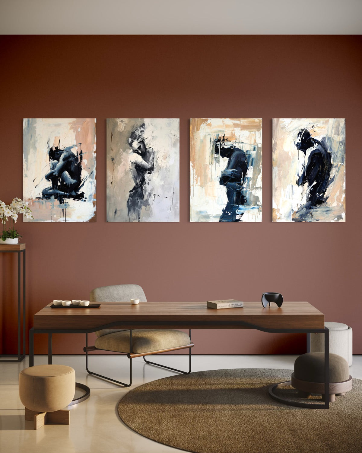 Figure in Sospeso