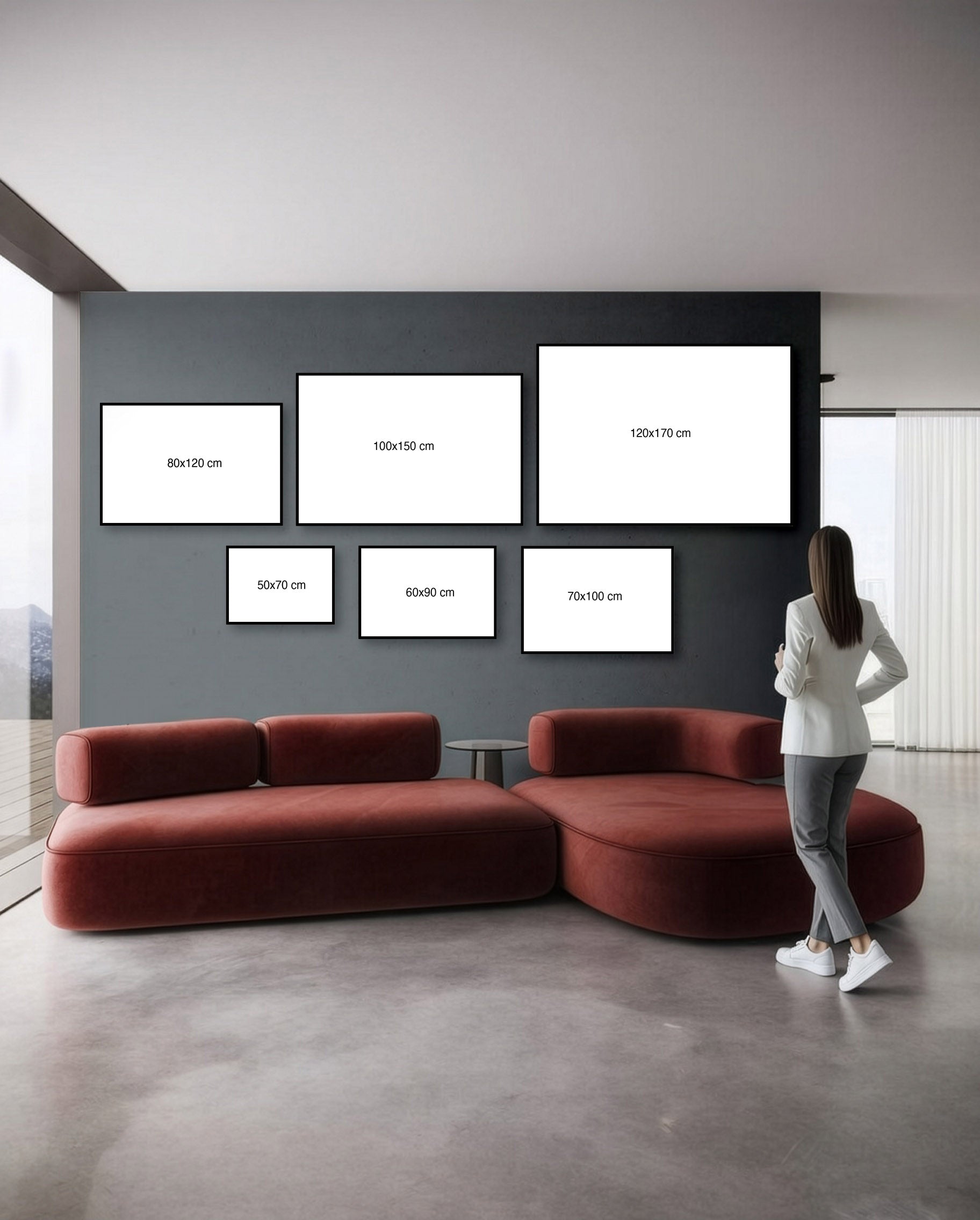 Pantera Neon: dimensioni 50x70, 60x90, 70x100, 80x120, 100x150, 120x170